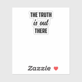 Adesivo A Verdade Está Lá Fora: Mistério Seeker Investiker