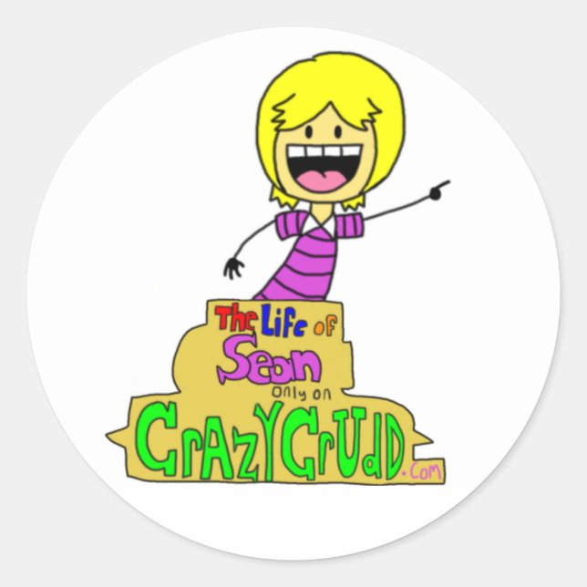 Adesivo A vida de Sean Sticker (Frente)
