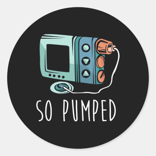 Adesivo A Vida Diabética Mês I Foi Muito Sensibilizada (Frente)