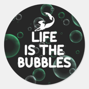 Adesivo a vida é o Bubbles