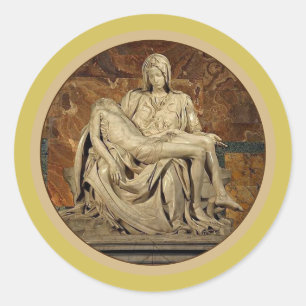 Adesivo A Virgem Maria e o Cristo Pietà de Michelangelo