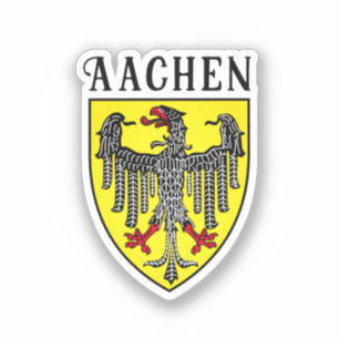 Adesivo Aachen casaco de armas, Alemanha