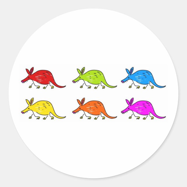 Adesivo Aardvarks (Frente)