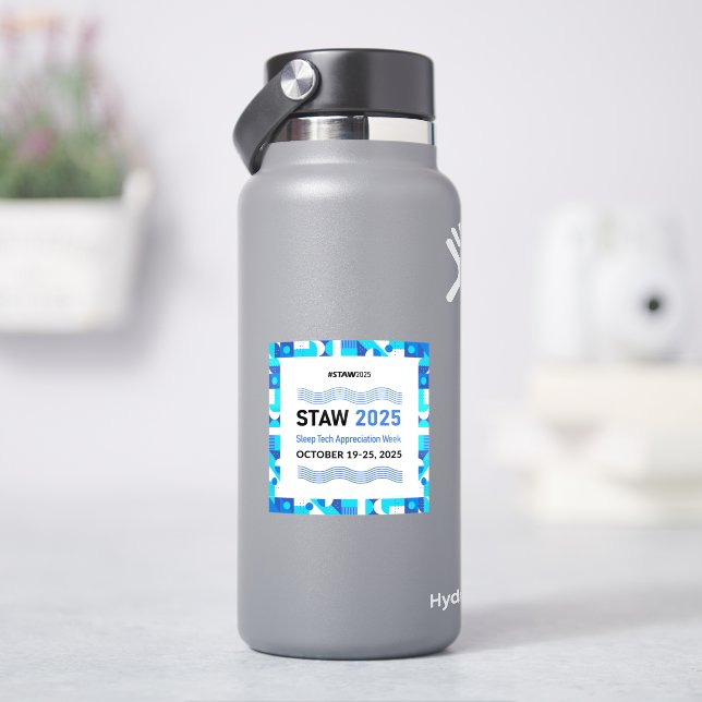 Adesivo AAST 2025 STAW (HidroFlask)