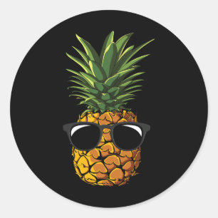 Adesivo Abacaxi Pulga Camisa Aloha Praias Havaí H