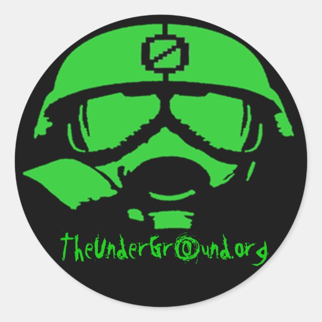 Adesivo AbaixoGr0und Sticker 1 (Frente)