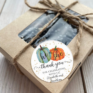 Adesivo Abandonar Abraços Ele ou Ela Revelam Sexo Obrigado