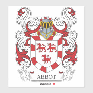 Adesivo Abbot Family Crest