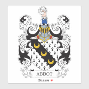 Adesivo Abbot Family Crest