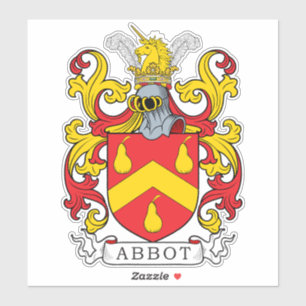 Adesivo Abbot Family Crest