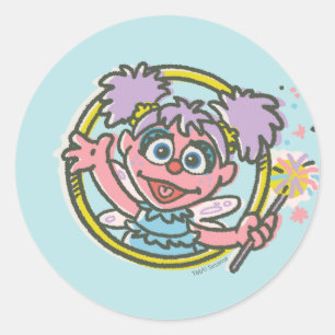 Adesivo Abby Cadabby Vintage
