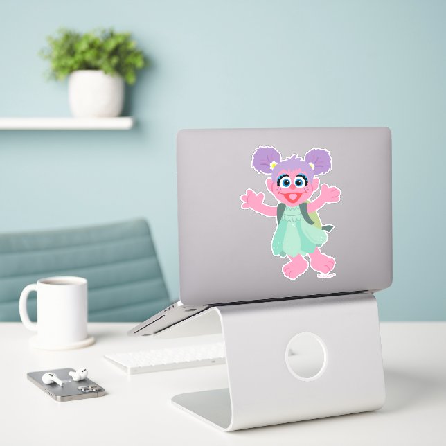 Adesivo Abby Cadabby Woodland (Laptop na mesa)