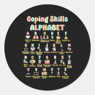 Adesivo Abc Copiando Habilidades Alphabet Self Care Saúde
