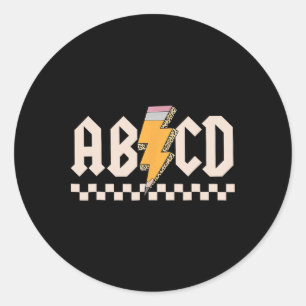 Adesivo Abcd De Volta à Sala Primeiro Dia De Volta às Aula