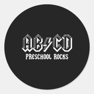 Adesivo Abcd Rocks Ck Para a Escola Pré-escola Rocks Profe