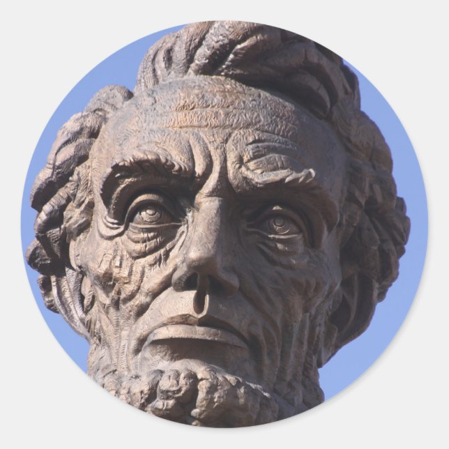 Adesivo Abe Lincoln Stickers (Frente)