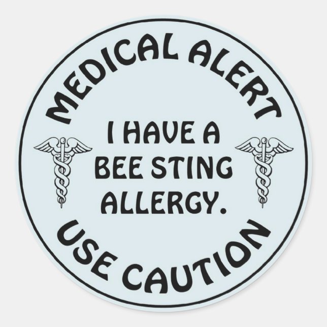 ADESIVO ABE STING ALLERGY (Frente)