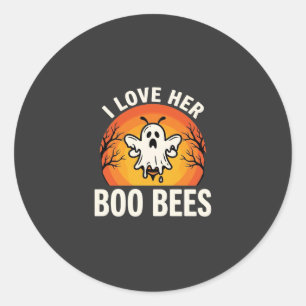 Adesivo Abejas de Boo Diseño Divertido de Abeja Fantasma d