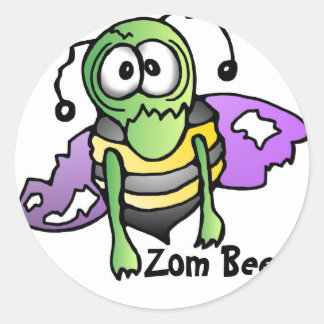 Adesivo Abelha abelhas aufkleber bee bees sticker Zombi