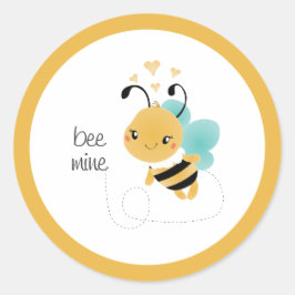Adesivo Abelha Mina Bumblebee Amarelo