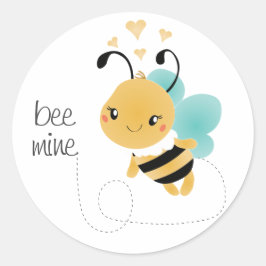 Adesivo Abelha Mina Bumblebee Amarelo
