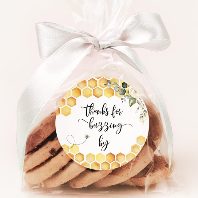 Adesivo Abelha obrigado você por zumbido (Criador carregado)