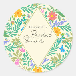 Adesivo Abelhas De Mel, Ladybug, Borboleta, Dragonfly & Fl