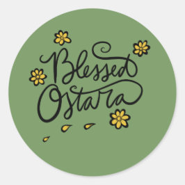 Adesivo Abençoada Ostara