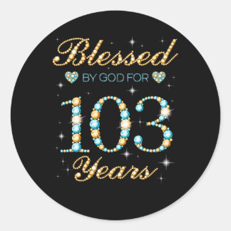 Adesivo Abençoado Por Deus Por 103 103Rd Py