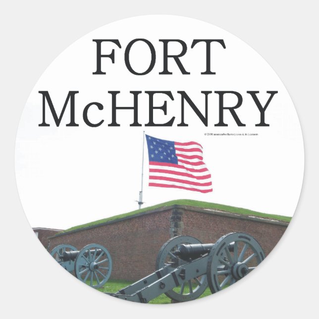 Adesivo ABH Fort McHenry (Frente)