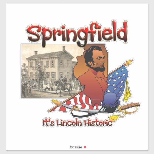 Adesivo ABH Springfield (Folha)