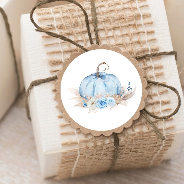 Adesivo Abóbora Azul (Criador carregado)