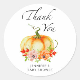 Adesivo Abóbora de água obrigado você