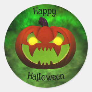 Adesivo Abóbora de Mau de Spookie