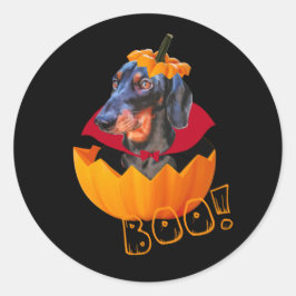 Adesivo Abóbora de salsicha das bruxas