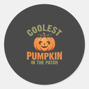 Adesivo Abóbora Mais Legal Do Canto Design De Halloween