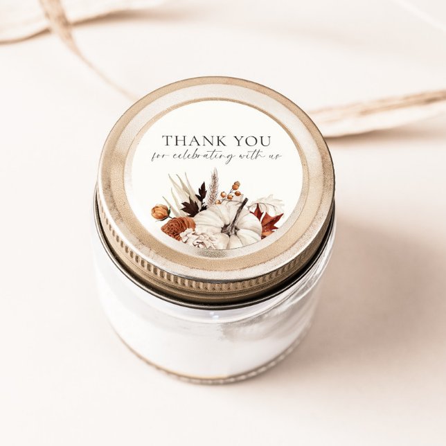 Adesivo Abóbora Neutra para se Apaixonar no Outono (Criador carregado)