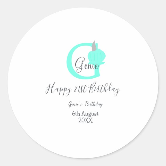 Adesivo Abóbora verde outono 211 cinza pastel (Frente)