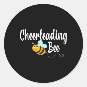 Adesivo Aborelha de Cheerleading Aborelha Engraçada Abelha