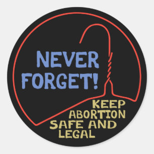 Adesivo Aborto seguro & legal