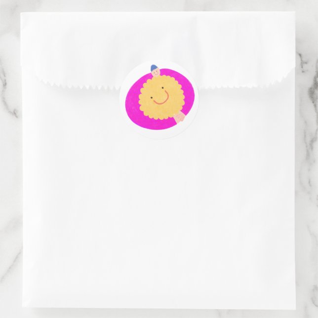 Adesivo Abraçar uma flor (Bolsa)