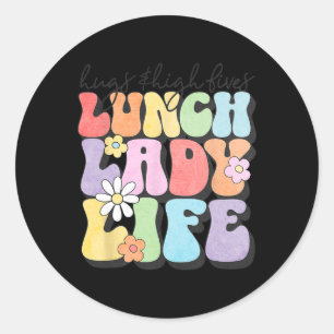 Adesivo Abraços Amp; Almoço De Almoço Lady Vibes Appre Esc