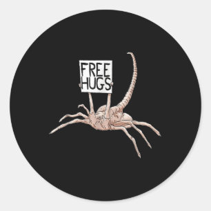 Adesivo Abraços Gratuitos Alienígena Vintage Design Para H
