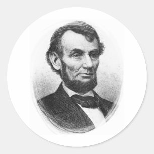 Adesivo Abraham Lincoln