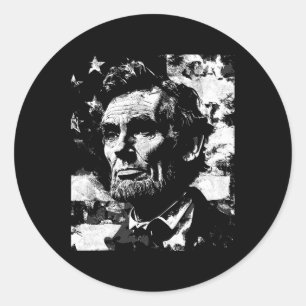 Adesivo Abraham Lincoln História Professora Presidente 4º