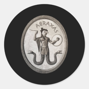 Adesivo Abraxas Símbolo Esoterítico Gnóstico Occult Pagan 