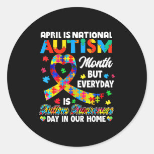 Adesivo Abril É Mês Nacional de Conscientização do Autismo