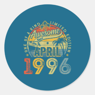 Adesivo Abril Incrível de 30 Anos