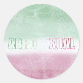 Adesivo Abrosexual pride flag sticker