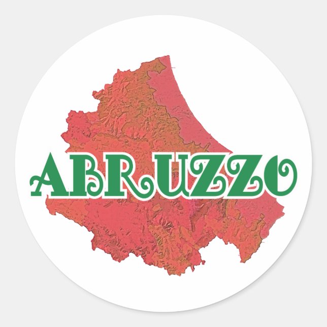 Adesivo Abruzzo (Frente)
